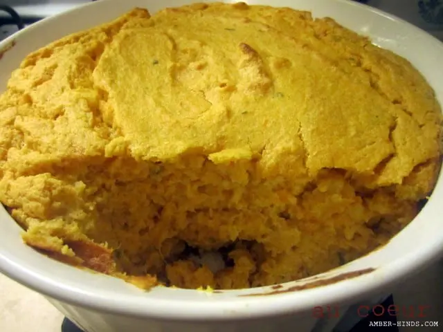 30 Days of Thanks: Sweet Potato, Apple, and Sage Spoon Bread