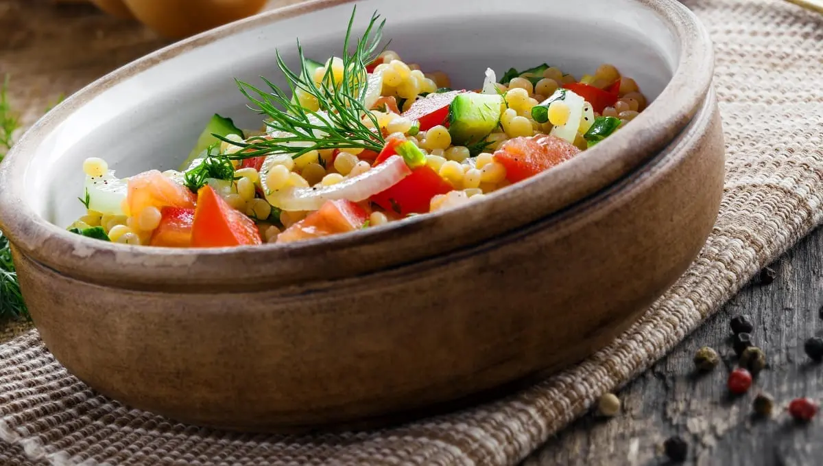 Southwestern Israeli Couscous Salad