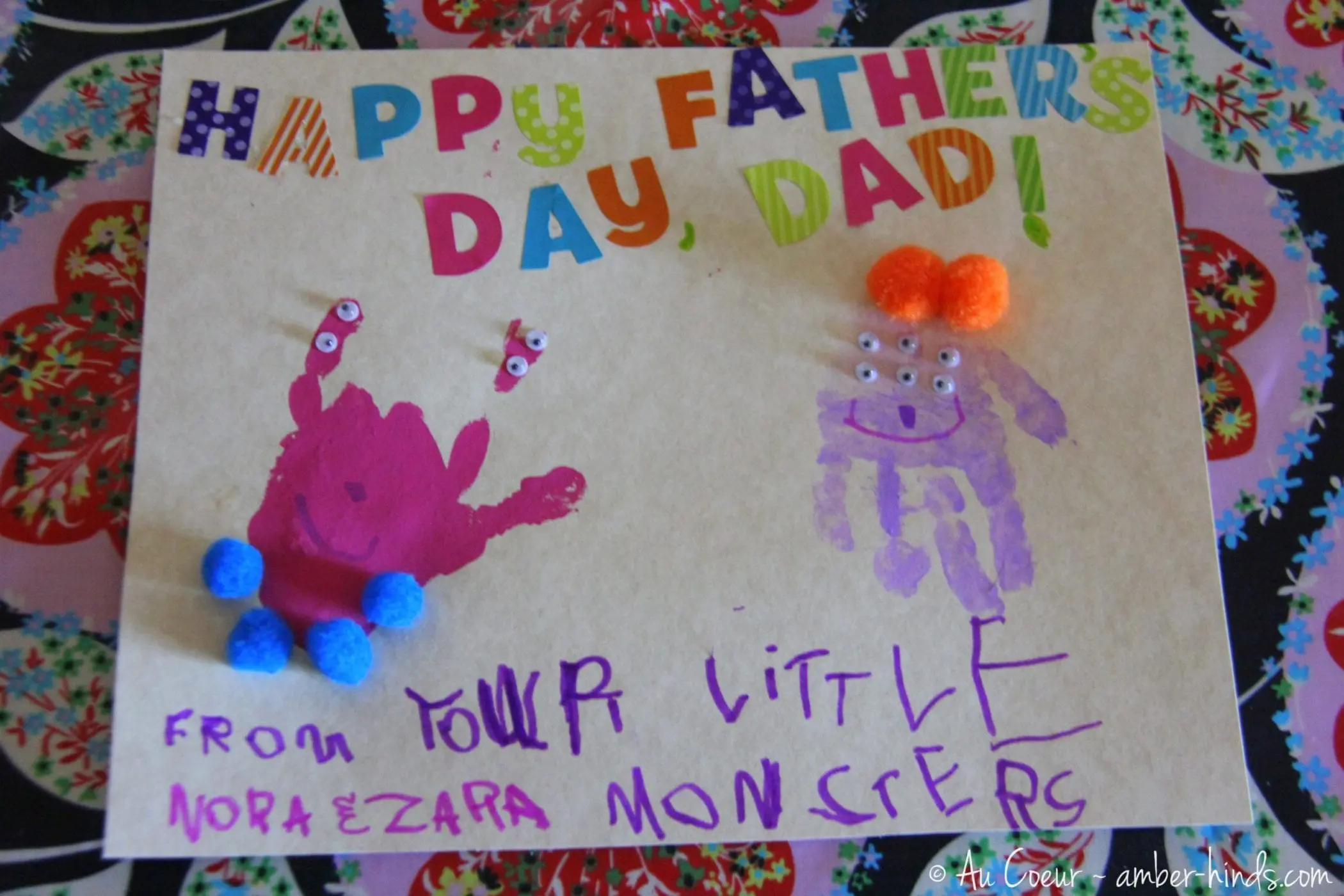 Wordless Wednesday: Father’s Day Craft