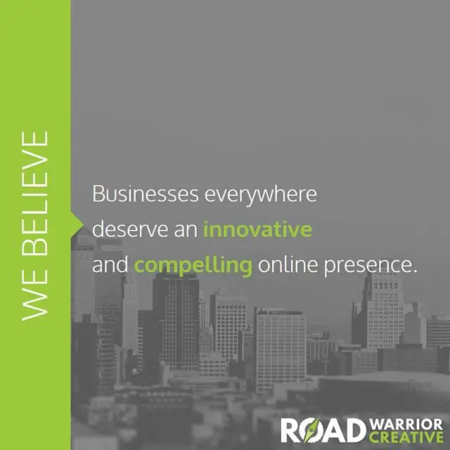 We believe businesses everywhere deserve an innovative and compelling online presence.