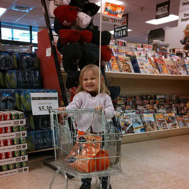 Discovering Chef Hats at Grocery Store.