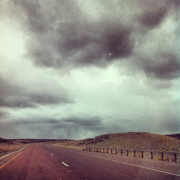 Wyoming’s expansive sky.