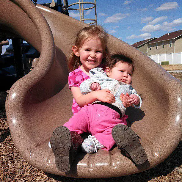 Spring Sisterly Love on First Slide