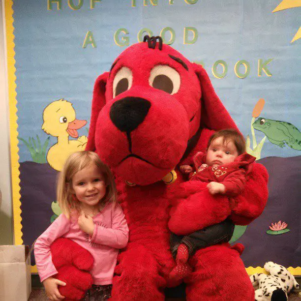 Library Story Hour with Clifford