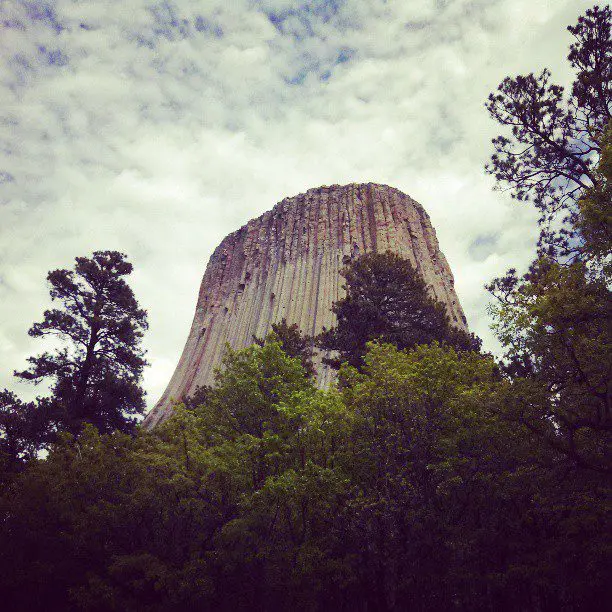 Rock formation in Wyoming