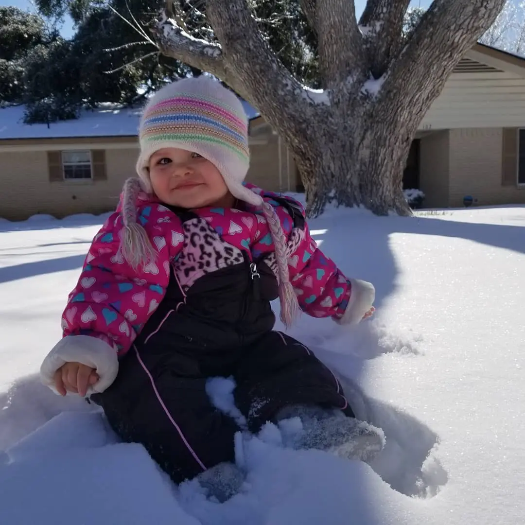 Vivienne in Snow