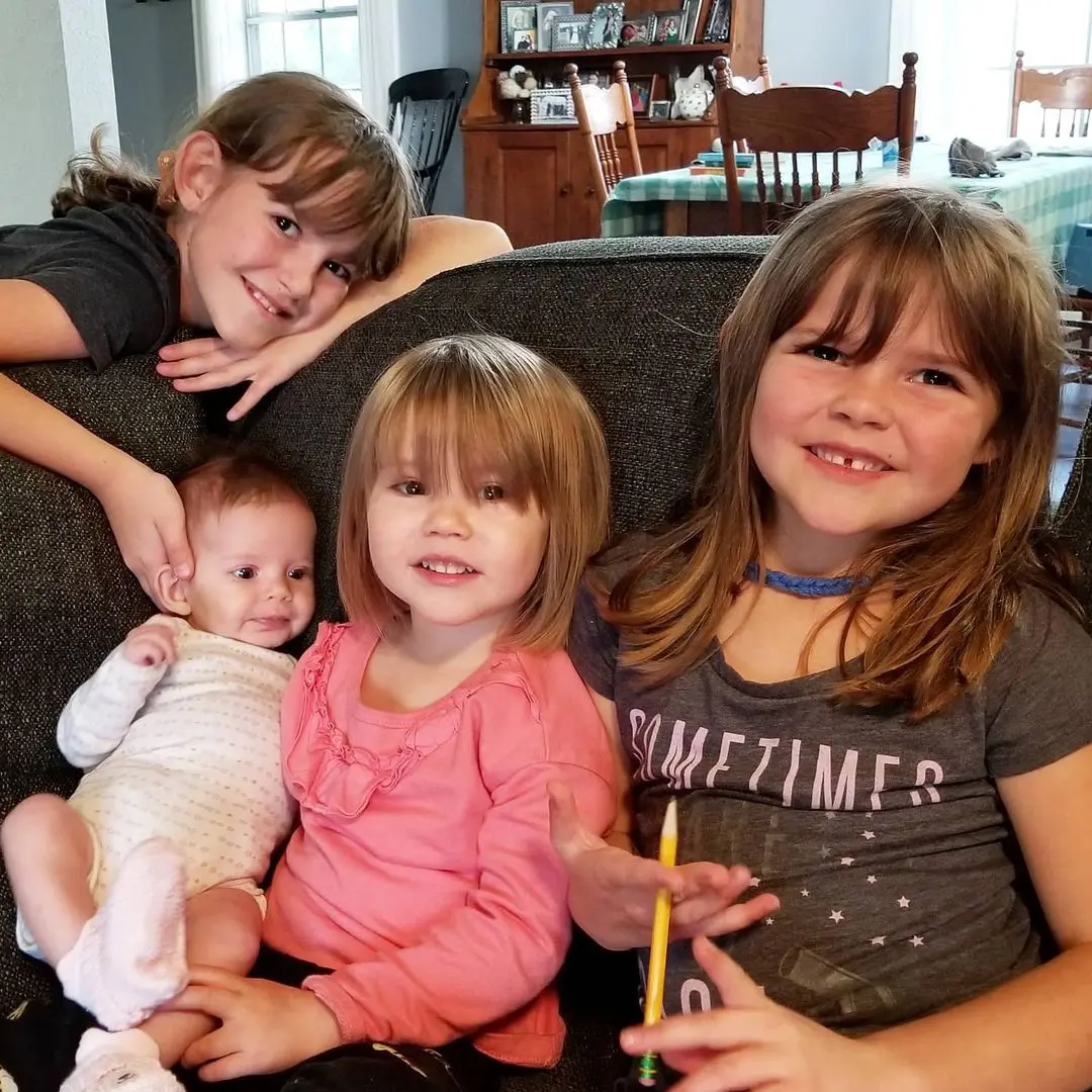 Four Girls Together After Three Months