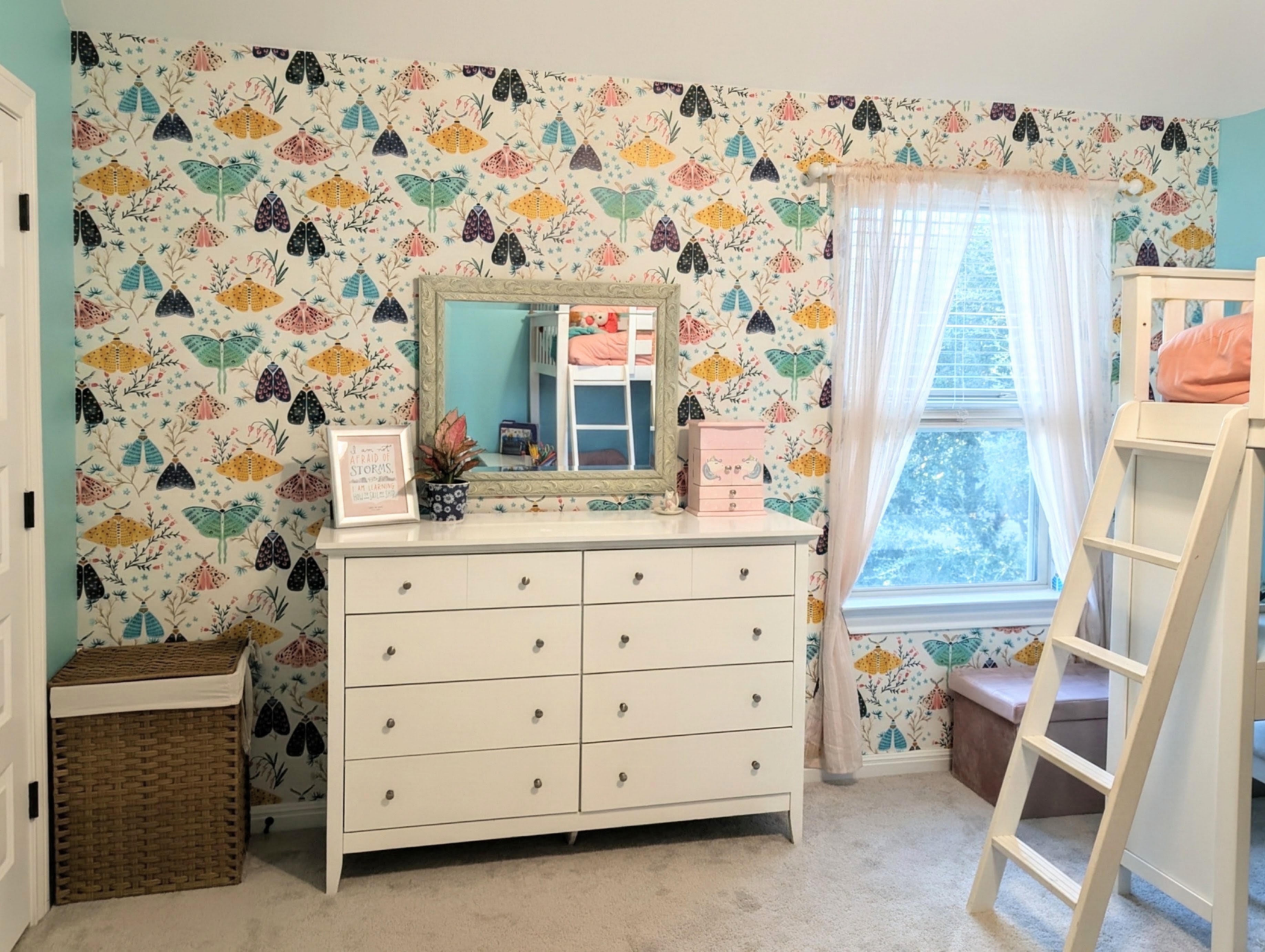 Butterfly-Inspired Room Revamp for the Little Girls